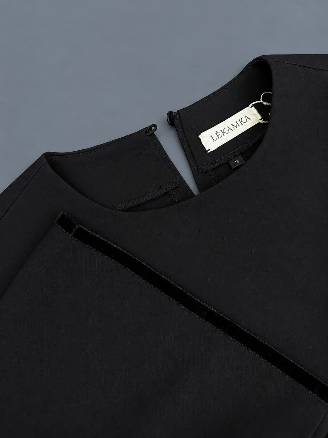 Black Dress in Pure Cotton