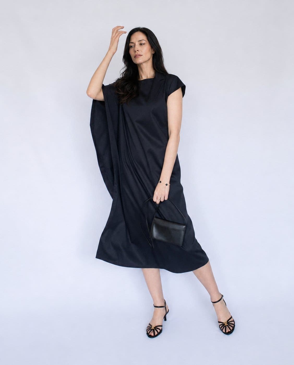 One-sleeve dress
