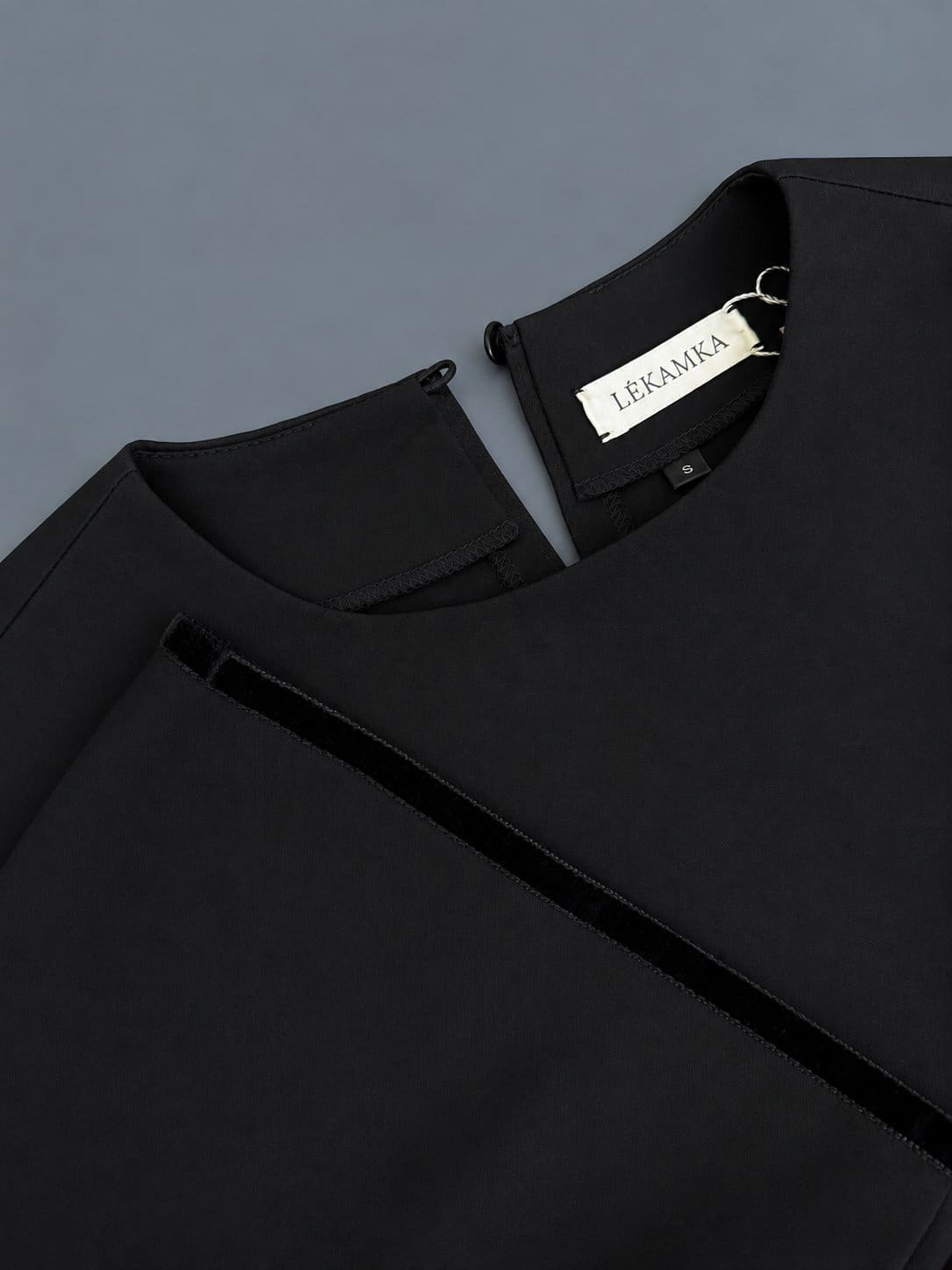 Black Dress in Pure Cotton